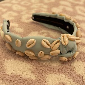 Lele Sadoughi x Stoney Clover Lane sky shell headband